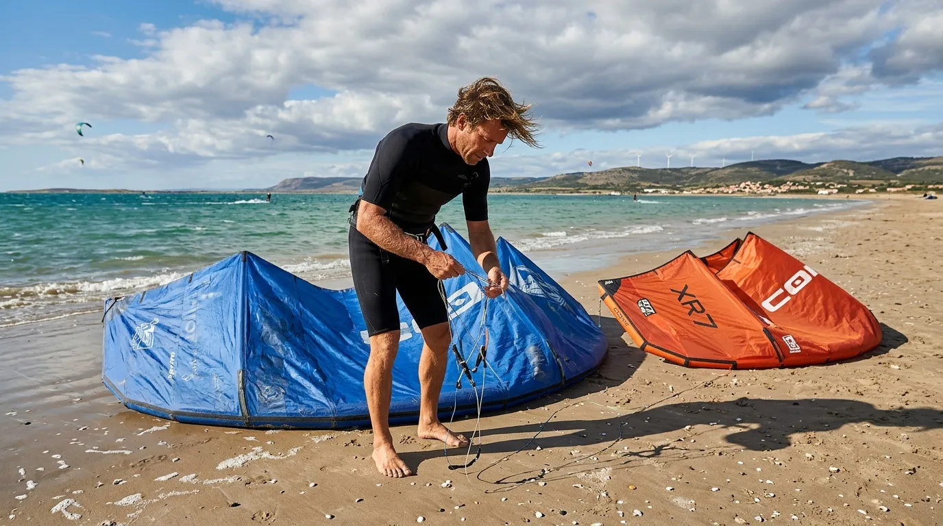 Test aile kitesurf vent fort : avis et comparatif